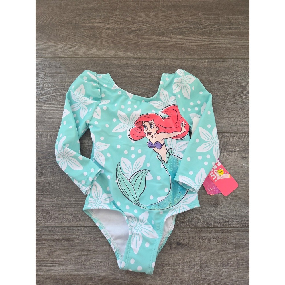 Disney baby girl Ariel swimsuit 12 mos